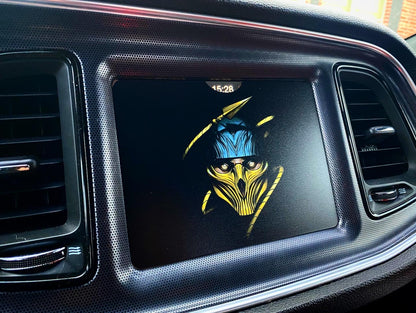 Custom Radio Plate 8.4in Uconnect - Forged Concepts