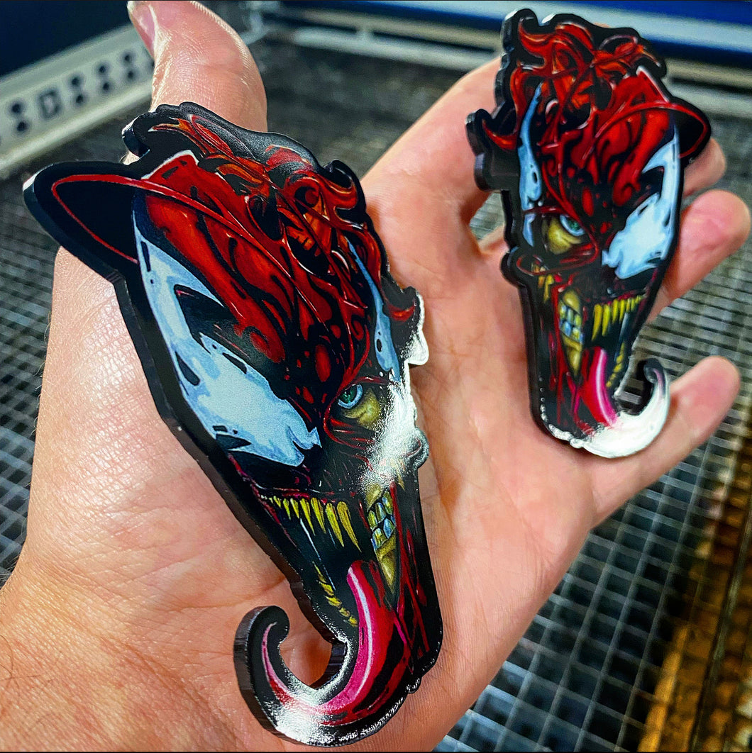 Venom/Carnage Badges (2) - Forged Concepts