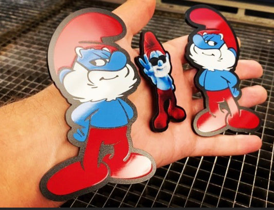 Smurf Pack (3 Badges) - Forged Concepts