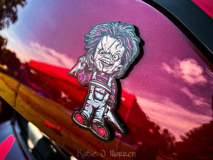 Two Chucky Badges (Color Edition) - Forged Concepts