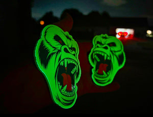 Glowing Gorilla Badges