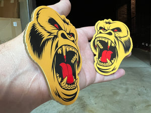 Glowing Gorilla Badges