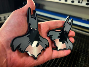 Batman Badges (2 included) CHOOSE COLORS