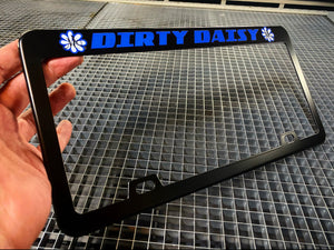 2 Custom METAL License Plates OR Frames (2 included) - Forged Concepts