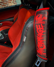 Load image into Gallery viewer, 4 Custom Seatbelt Covers - Forged Concepts