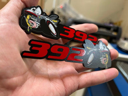 Red Venomized 392 Badges (2) - Forged Concepts