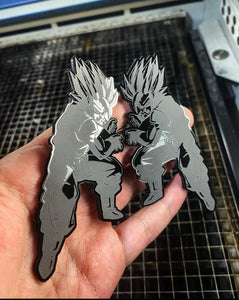 Goku Badges 2 Included - Forged Concepts