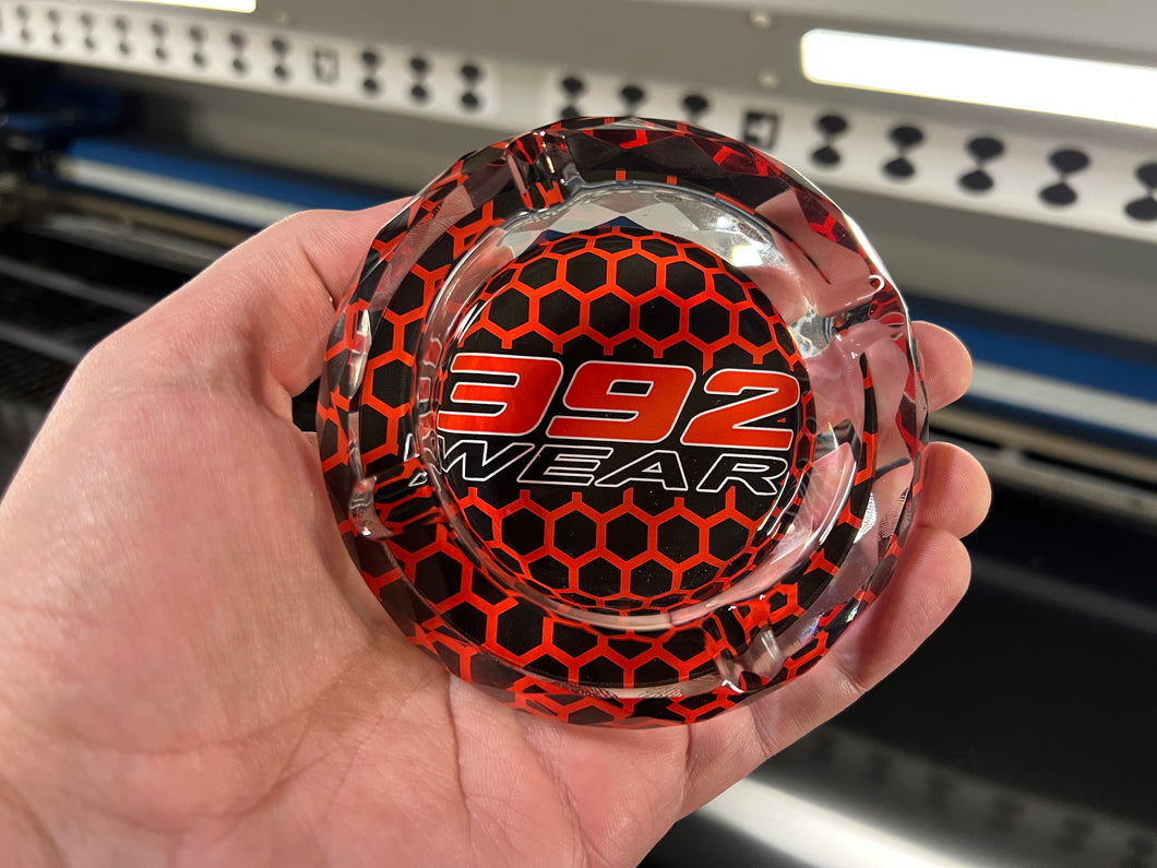 Custom Glass Ashtray