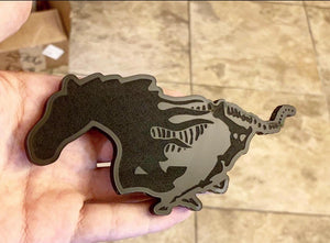Skeleton Mustang Badge - Forged Concepts