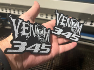 Venom 345 Badges (2 included)