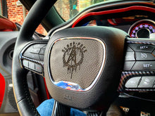 Load image into Gallery viewer, Challenger/Charger Custom Steering Wheel Insert (YOUR DESIGN) FREE SHIPPING - Forged Concepts