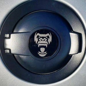 CUSTOM Challenger Fuel Lid Badge (ANY design) FREE SHIPPING - Forged Concepts
