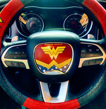 Load image into Gallery viewer, Wonder Woman Steering Wheel Insert - Forged Concepts
