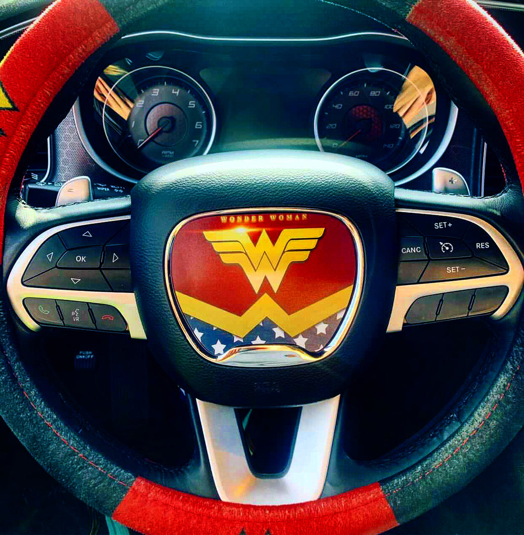 Wonder Woman Steering Wheel Insert - Forged Concepts