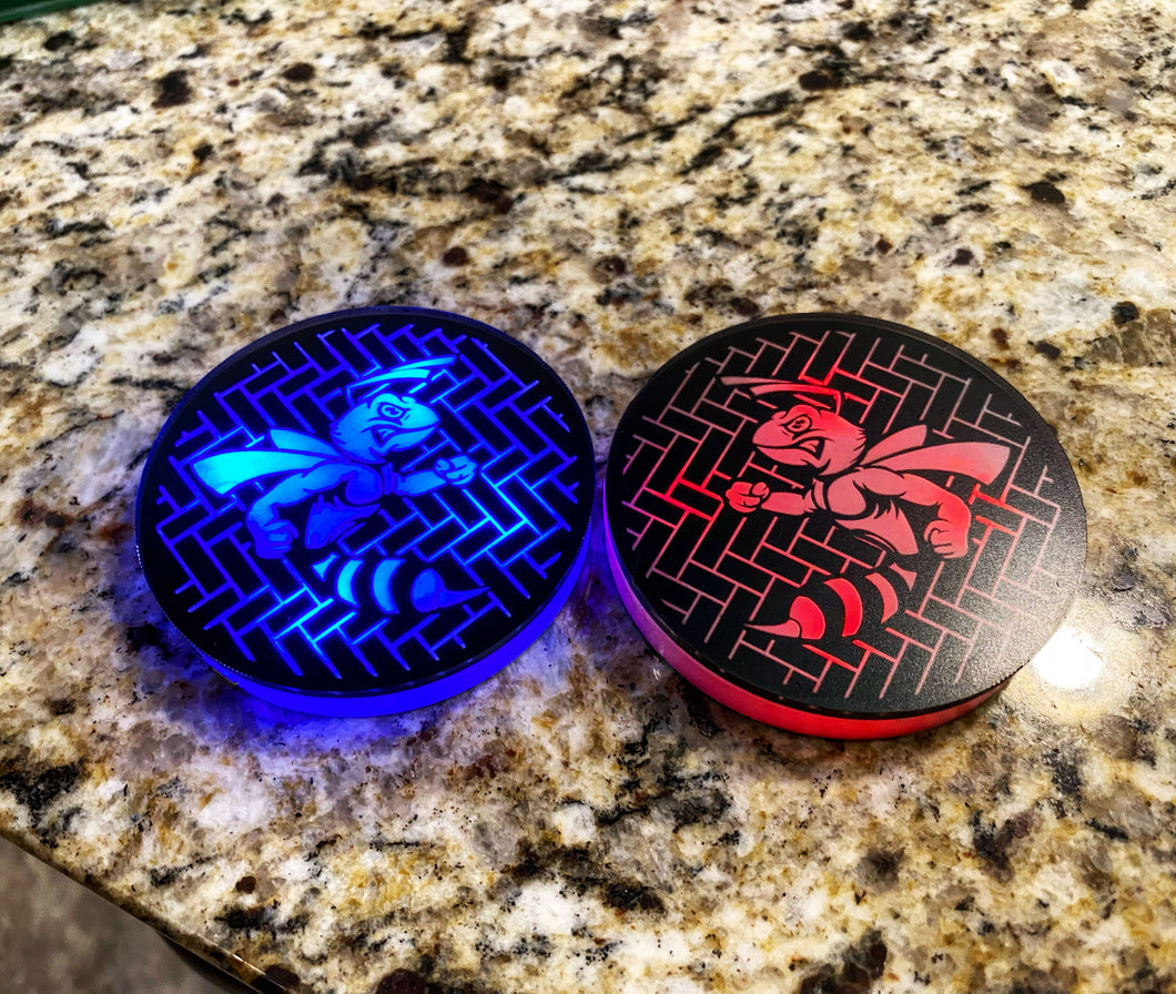 Multi Color RGBW Cup Holders - Forged Concepts