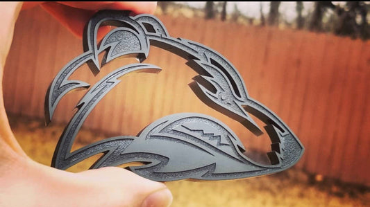 Polar Bear Fender Badges (2) - Forged Concepts