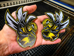 New Bee Design Full Color Badges (2) FREE SHIPPING - Forged Concepts