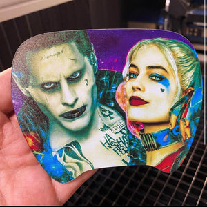 Joker/Harley Quinn Steering Wheel Insert - Forged Concepts