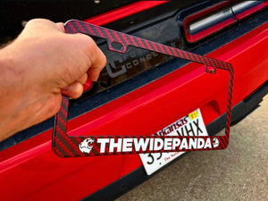 2 Custom METAL License Plates OR Frames (2 included) - Forged Concepts