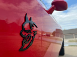 Custom Devil Badges (2 included)