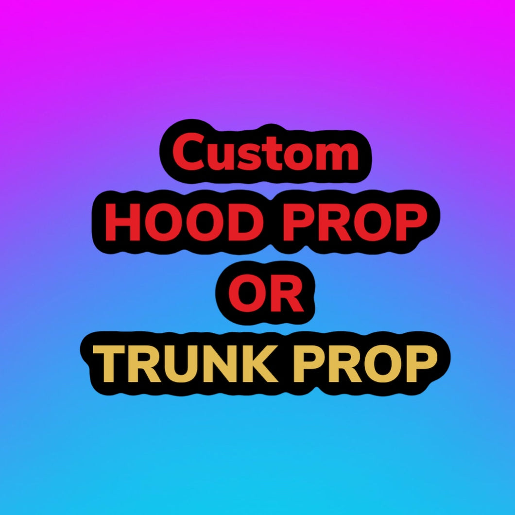 Custom Hood Prop OR Trunk Prop - Forged Concepts