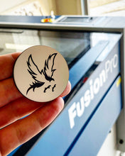 Load image into Gallery viewer, CUSTOM Challenger Fuel Lid Badge (ANY design) FREE SHIPPING - Forged Concepts