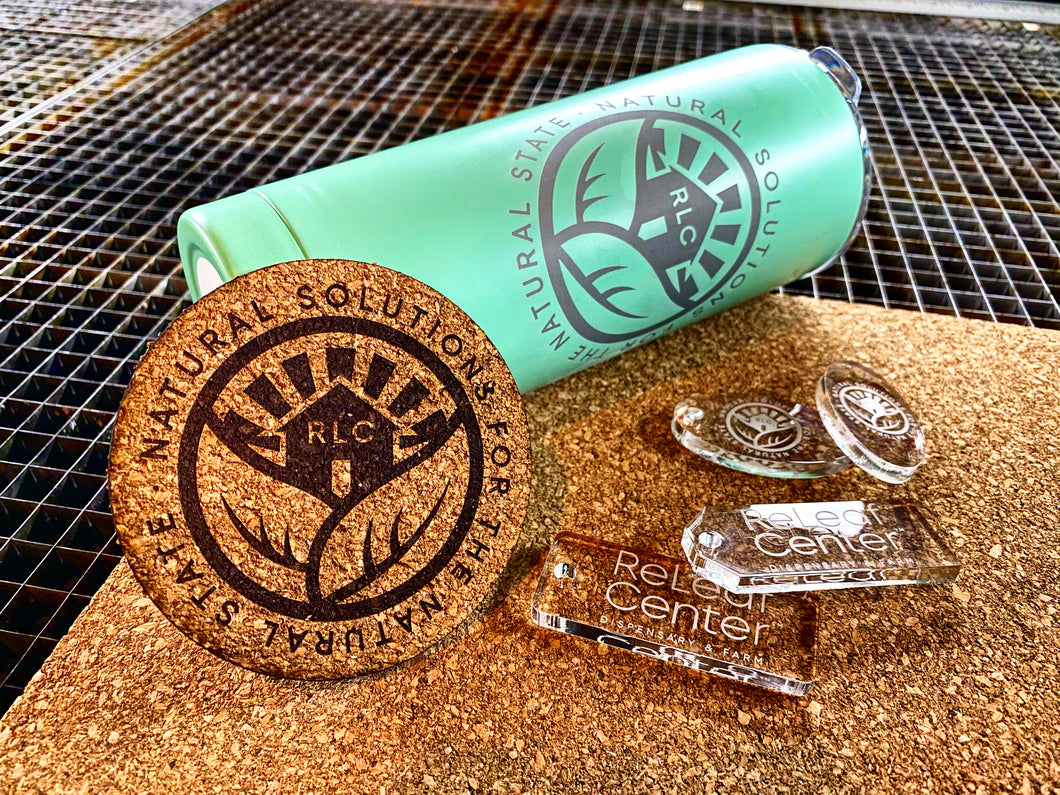 Custom Cup, Coasters and Keychains - Forged Concepts