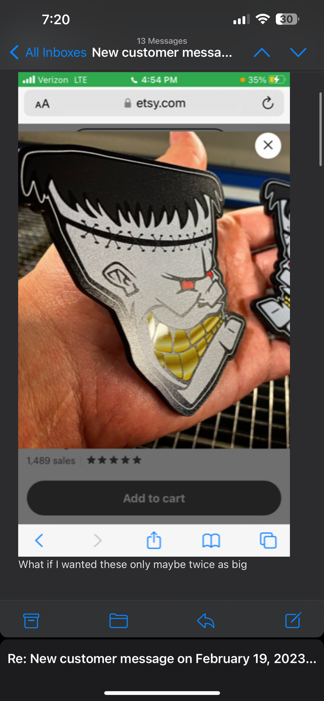 Custom Frankenstein badges (2)