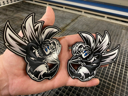 White/Blue Battle Hornets (FREE SHIPPING) - Forged Concepts