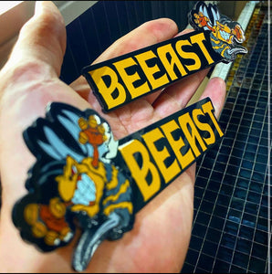 Beeast Badges 2 (FREE SHIPPING) - Forged Concepts