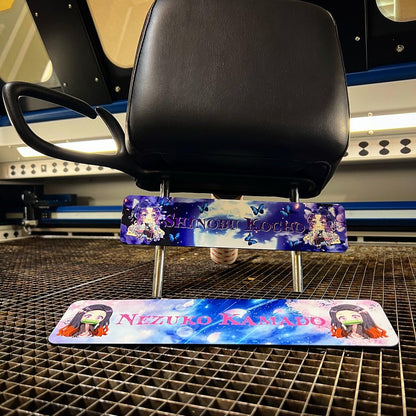 Custom Head Rest Plaques (2 Included) - Forged Concepts