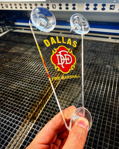 Custom Window Mounted Badge (FREE SHIPPING) - Forged Concepts