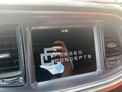 Forged Concepts Radio Cover 8.4 Uconnect - Forged Concepts