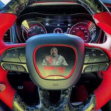 Load image into Gallery viewer, Challenger/Charger Custom Steering Wheel Insert (YOUR DESIGN) FREE SHIPPING - Forged Concepts