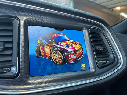 Custom Radio Plate 8.4in Uconnect - Forged Concepts