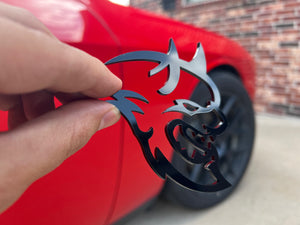 Custom Devil Badges (2 included)