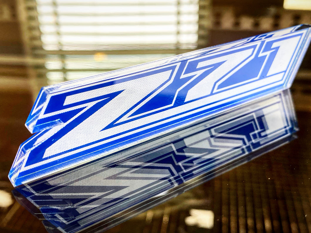 Z71 Badges (2) - Forged Concepts