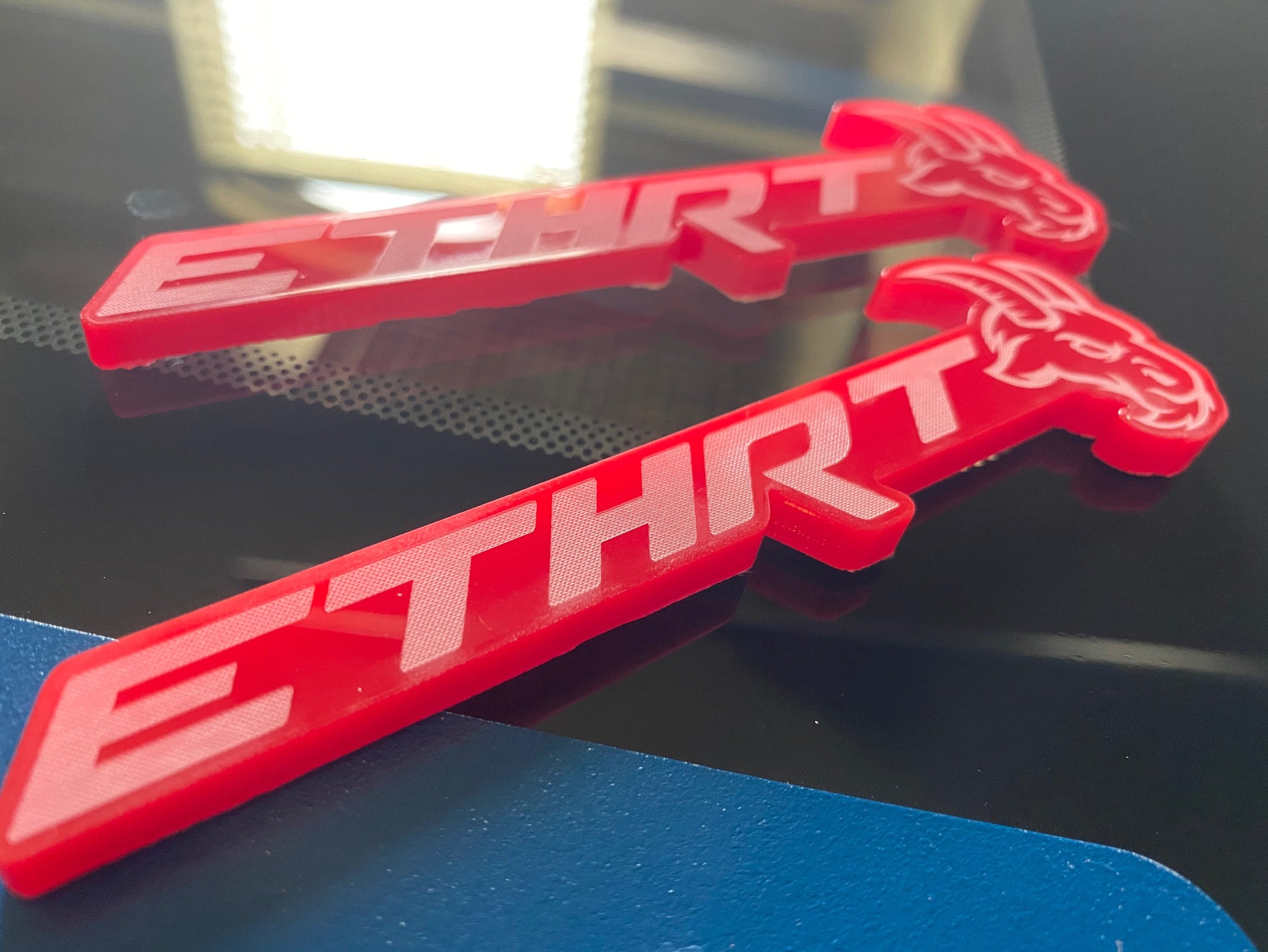 Red ETHRT goat replacements (2) - Forged Concepts