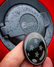 Load image into Gallery viewer, CUSTOM Challenger Fuel Lid Badge (ANY design) FREE SHIPPING - Forged Concepts