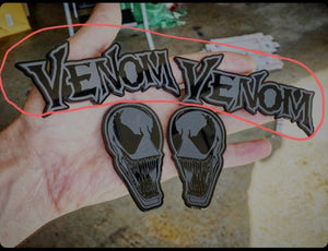 Venom Wording 2 Badge Set
