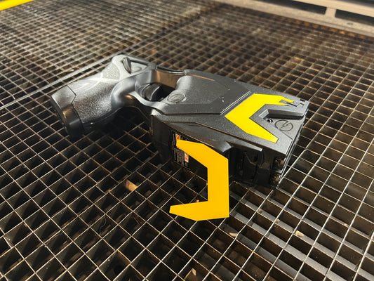 Taser X2 Yellow Side Stickers - Forged Concepts