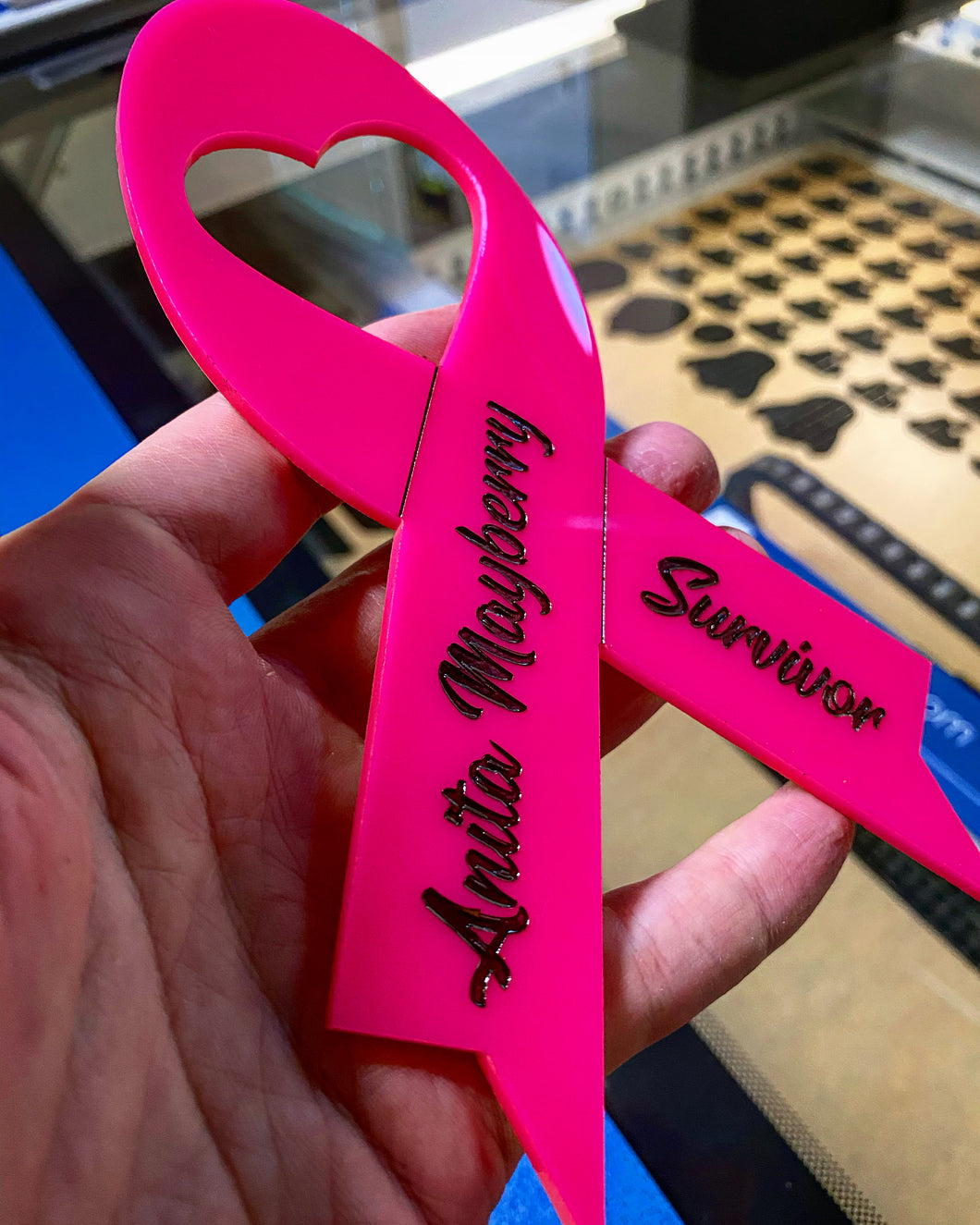 Pink Ribbon Custom - Forged Concepts