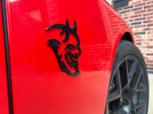 Custom Devil Badges (2 included)