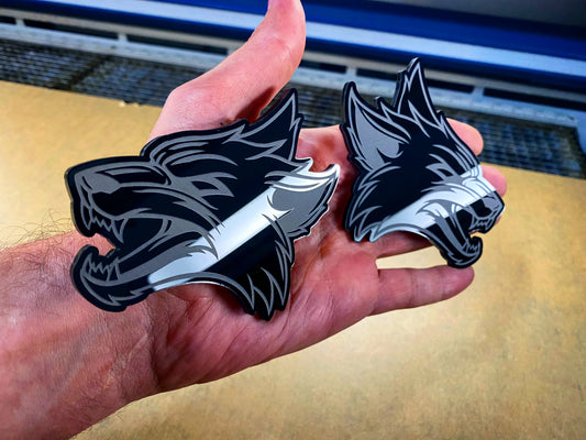 Wild Animal Badges (2) - Forged Concepts
