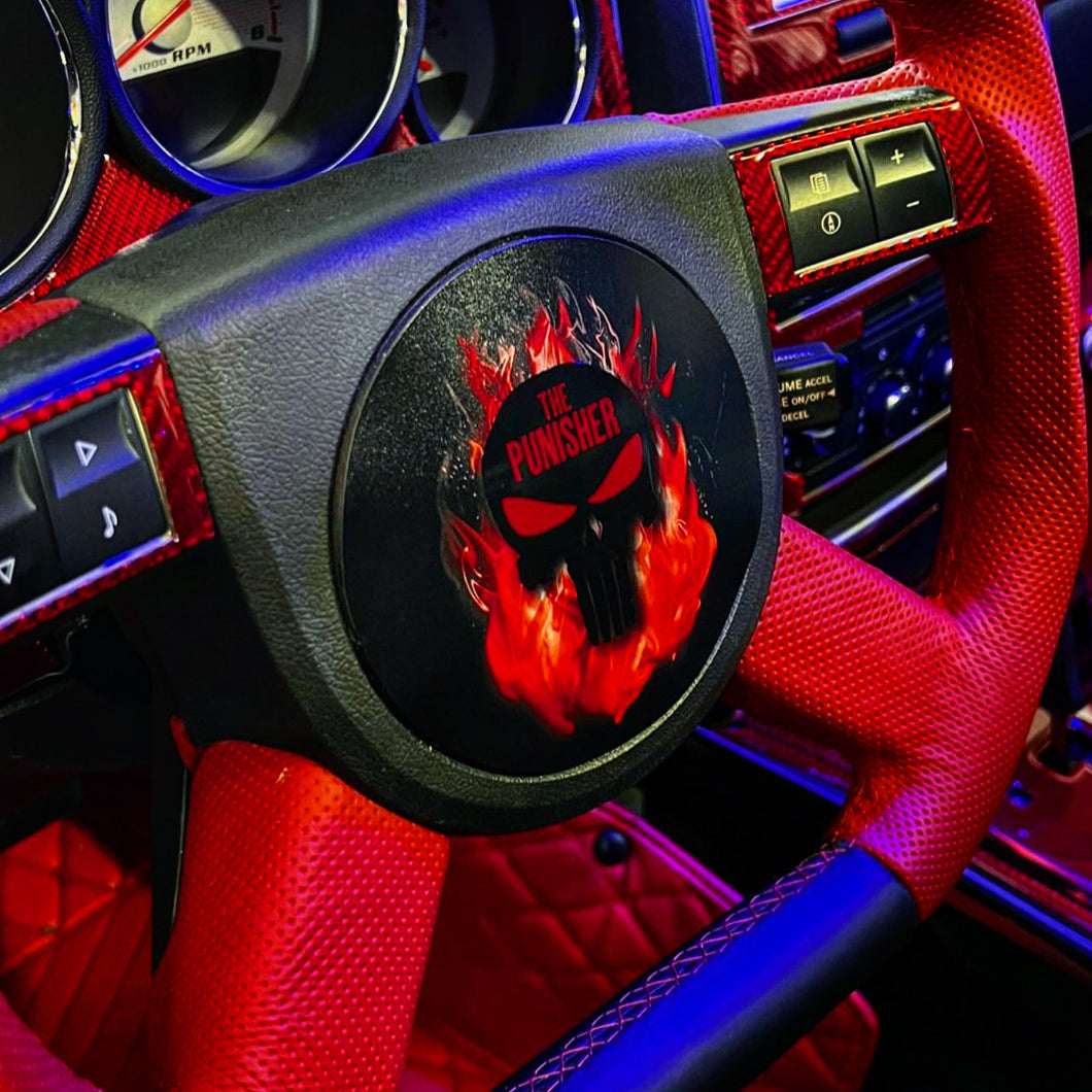 2006-2010 Charger/Challenger Steering Wheel Insert - Forged Concepts