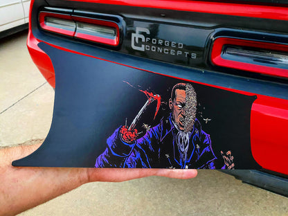 CUSTOM Full Color Tail Light Divider (Challenger) - Forged Concepts