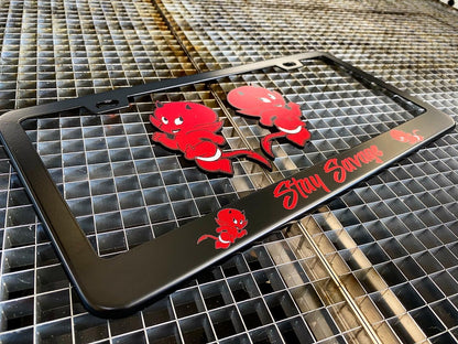 Custom METAL License Plate OR Frame (FREE SHIPPING) - Forged Concepts