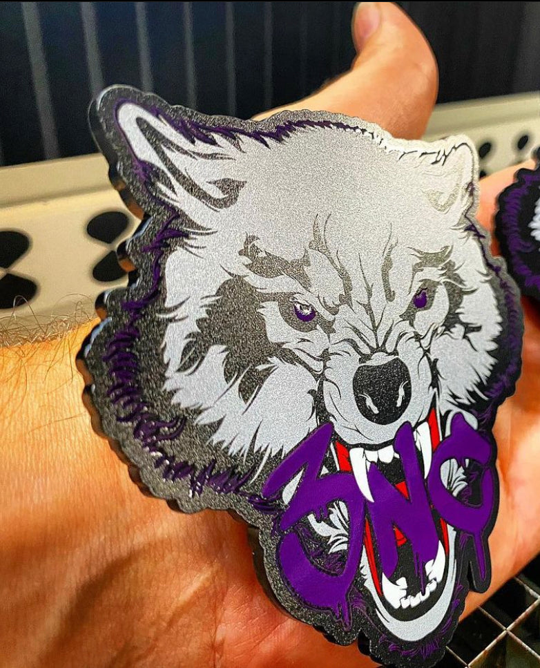 One Wolf Badge
