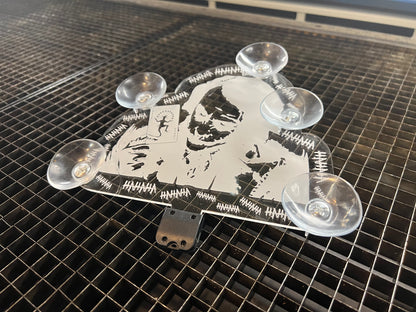 LED Custom Window Mounted Badge (Includes Suction Cups) - Forged Concepts