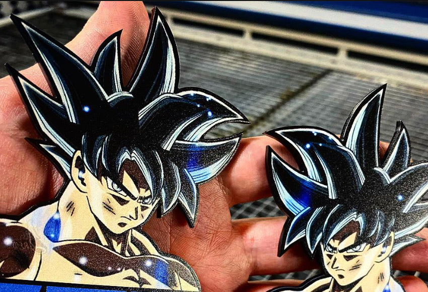 2 DBZ badges - Forged Concepts